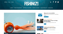 Desktop Screenshot of nzfishingworld.co.nz